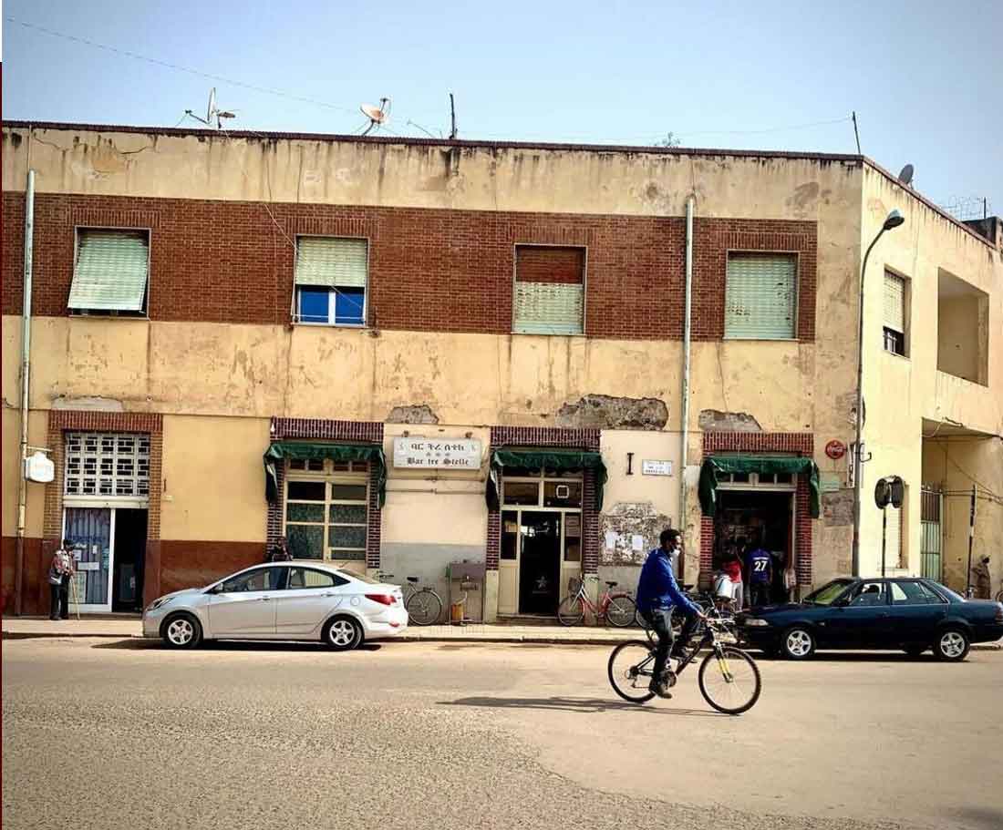 Original Tre Stelle Café in Eritrea